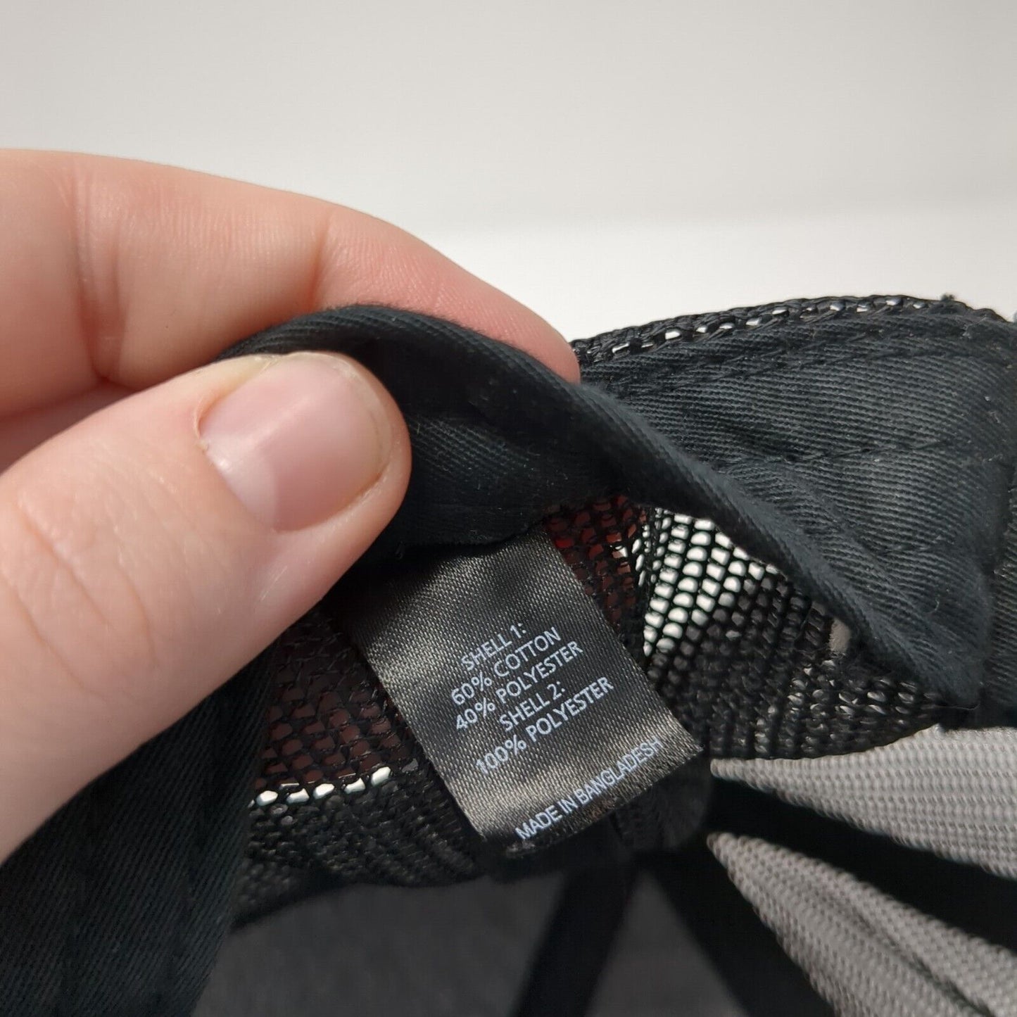 CNP Snapback Trucker Hat Black One Size Adjustable Embroidered Mesh Richardson