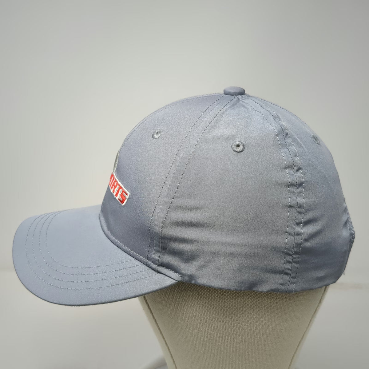 i9 Sports Hat Boys Baseball Cap Gray One Size Polyester Performance Strapback