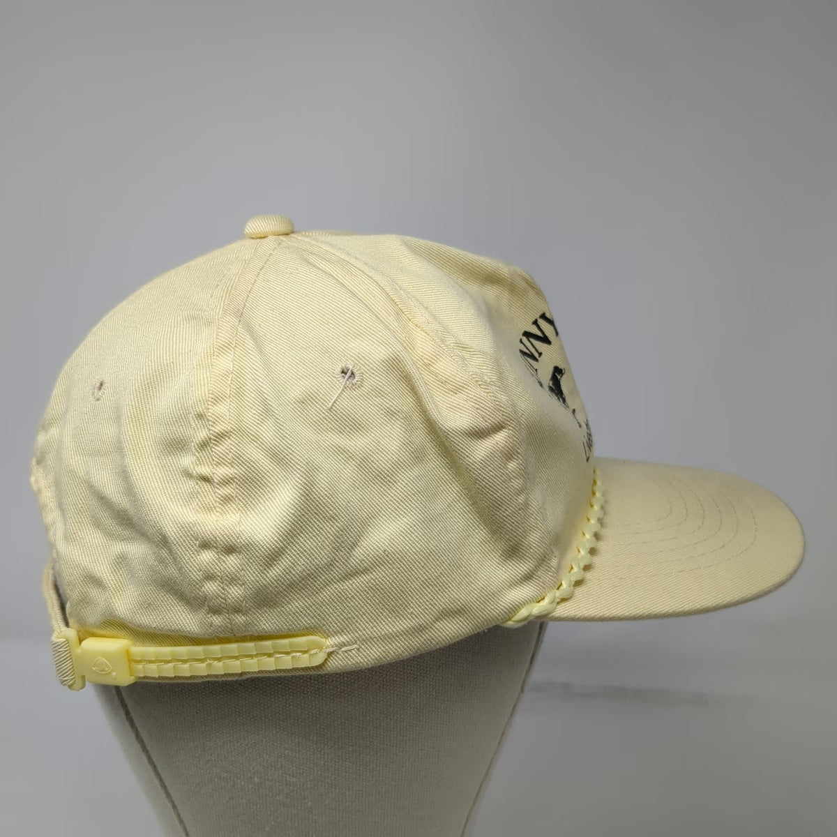That Hat 5 Panel Yellow One Size Braided Rope Sunnyside Livestock Market Cows