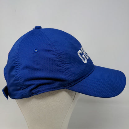 Under Armour Men's Strapback Hat Blue Embroidered GHYC Logo Polyester