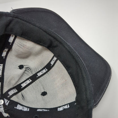 YMCMB Snapback Hat Black OSFA Adjustable Embroidered Solid 6 Panel