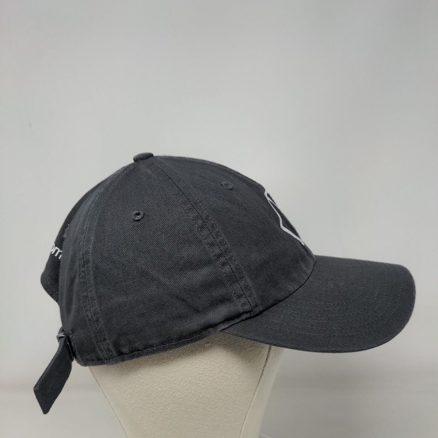 Richardson Slideback Hat Gray M/L Solid Embroidered Checkout.com Crypto