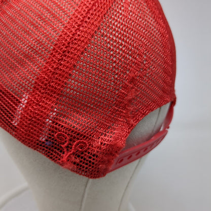 Valley AG Snapback Mesh Back Trucker Hat Multi One Size Embroidered