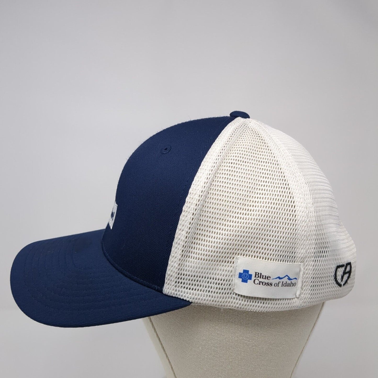 Idaho Pride Snapback Trucker Hat Blue One Size Mesh Back Flexfit 110