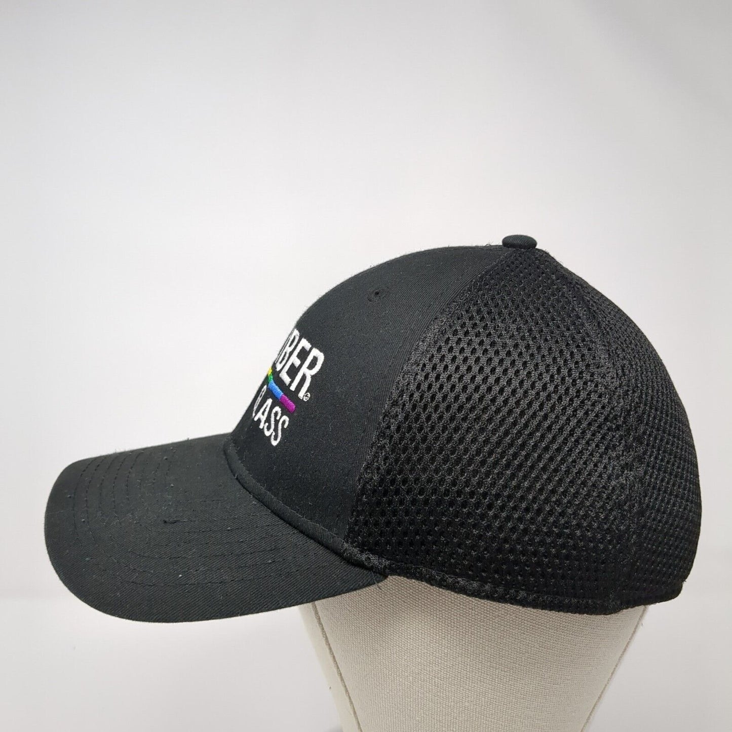 Caliber Auto Glass Snapback Mesh Back Hat Black One Size New Era 9Forty