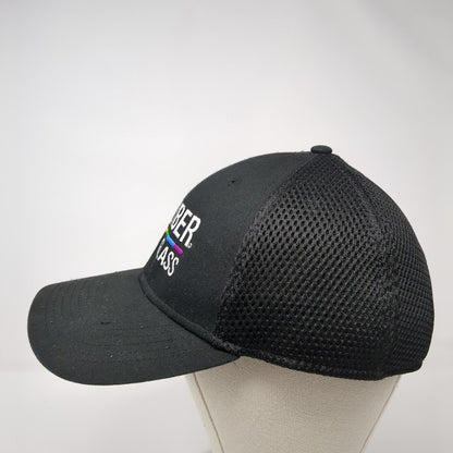 Caliber Auto Glass Snapback Mesh Back Hat Black One Size New Era 9Forty