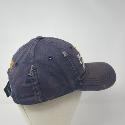 Cruel Girl Athletic Dept. Baseball Cap Blue One Size Adjustable Embroidered