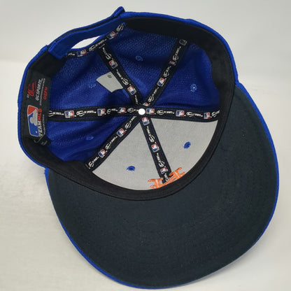 New York Mets MLB OC Sports Blue One Size Baseball Cap Strapback Textured Hat