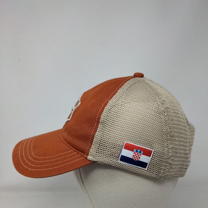 Richardson Snapback Mesh Back Trucker Hat Multi M/L Embroidered Colorblock