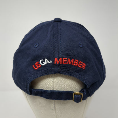 US Open 2020 Winged Foot Slideback Hat Blue One Size Adjustable USGA Member