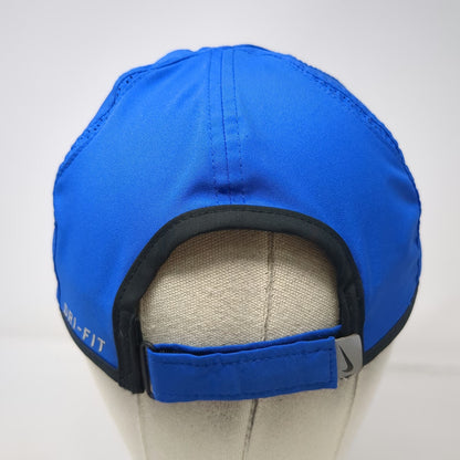 Nike Baseball Cap Blue One Size Dri-Fit Featherlight Adjustable Performance Hat