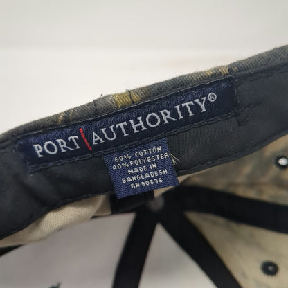 Port Authority Baseball Cap Green Camo One Size Adventure Motorsports Hat Idaho