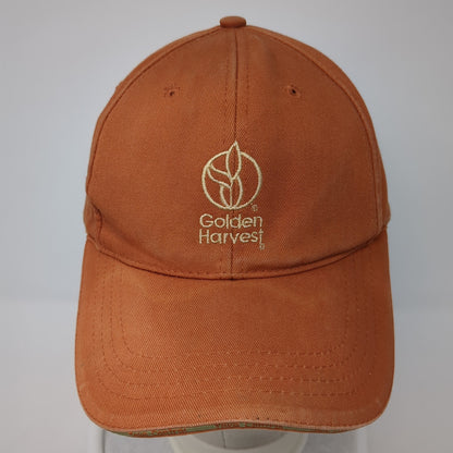 Golden Harvest Take Control Baseball Cap Orange One Size Adjustable 6 Panel