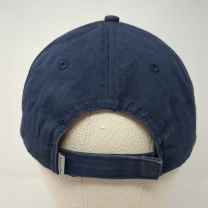 Top Of The Rock Patch Strapback Hat Blue Small Adjustable Imperial