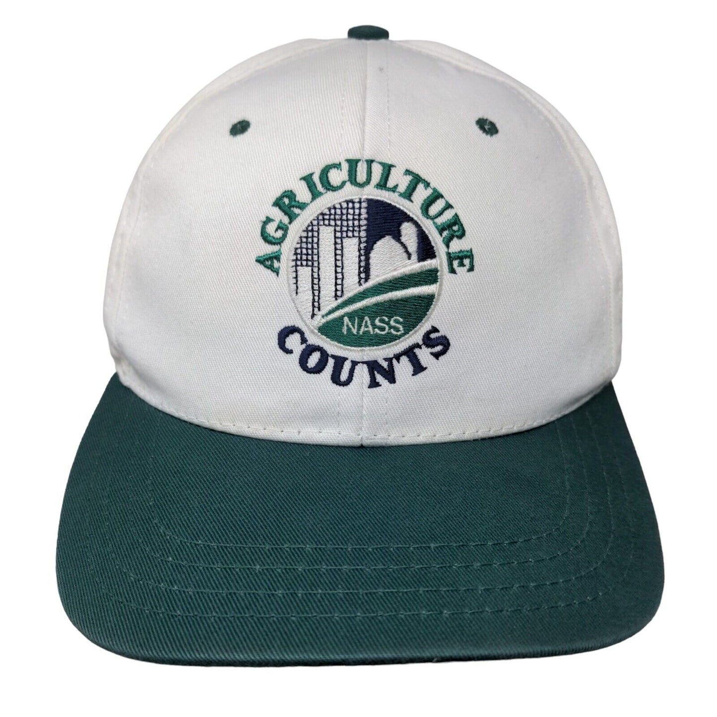 Agriculture Counts Nass Snapback Hat Multicolor One Size Adjustable Embroidered