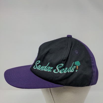 Hilleshoe Sandoz Seeds Snapback Hat Multicolor OSFA Adjustable Embroidered