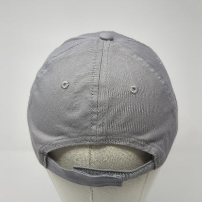 Vacay Mode Strapback Hat Gray One Size Adjustable Embroidered 6 Panel Cotton