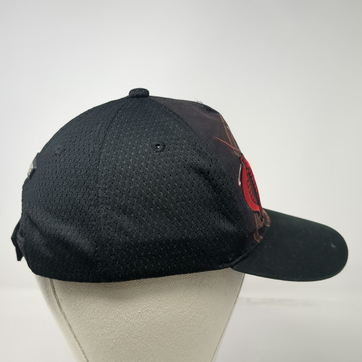 G.I. Joe The Rise of Cobra 5 Panel Black Hat OSFM Storm Shadow Logo Strapback