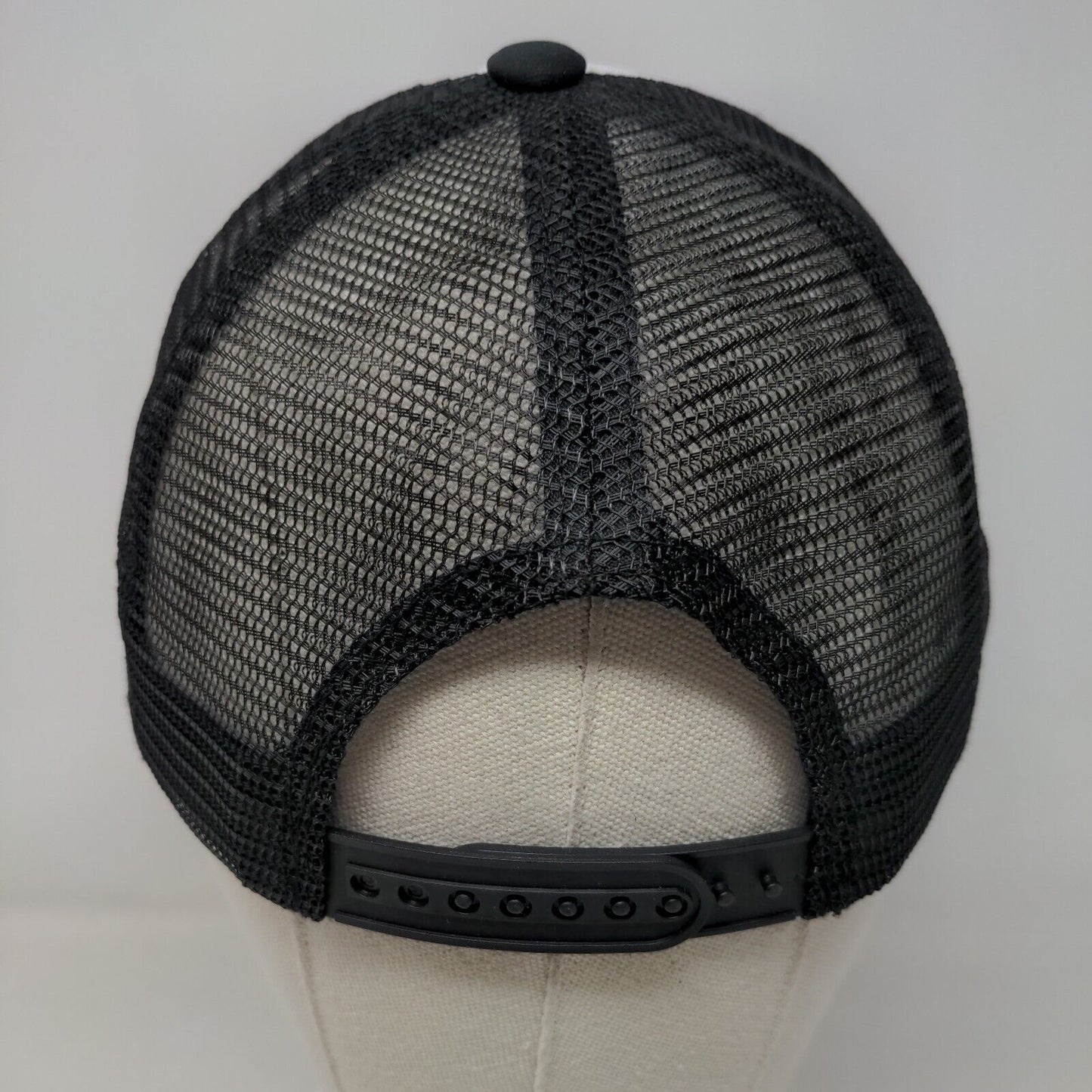 Brave Summit Snapback Mesh Back Trucker Hat Black OSFM Colorblock
