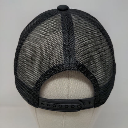 Brave Summit Snapback Mesh Back Trucker Hat Black OSFM Colorblock