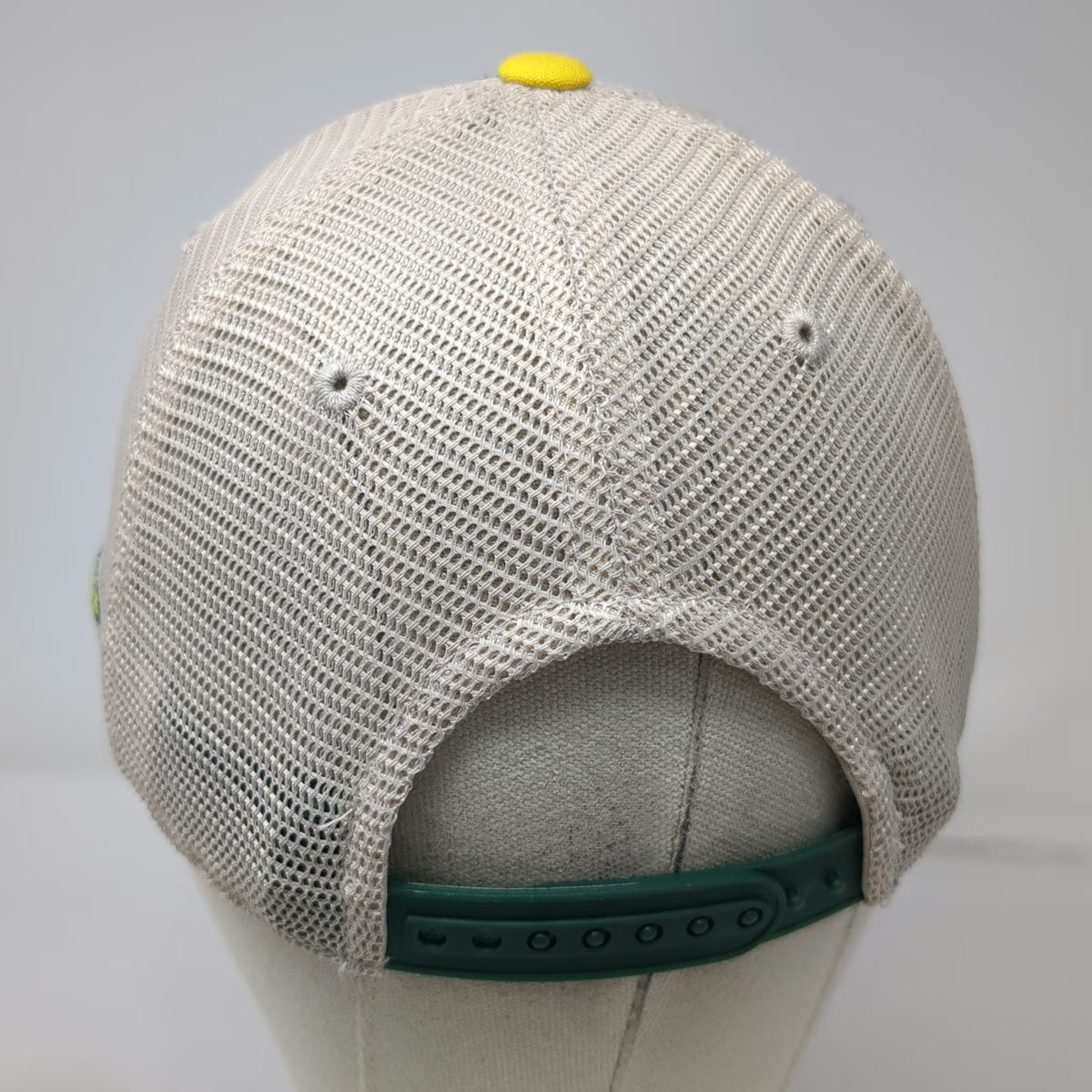 Captivating Headwear Oregon Ducks NCAA Trucker Hat Green One Size Snapback Mesh