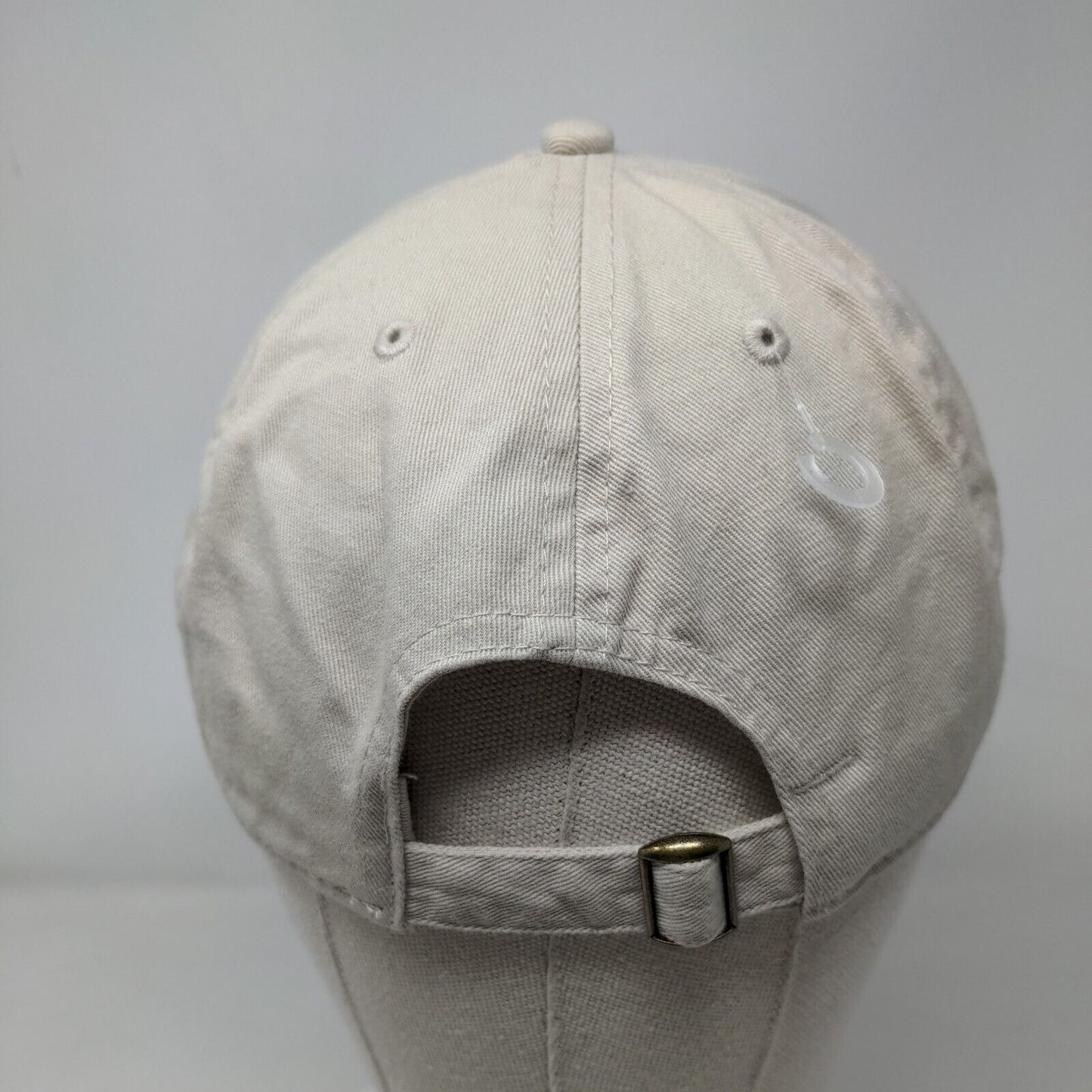 Dog Mom Slideback Hat Tan OSFA Adjustable Embroidered 6 Panel Newhattan