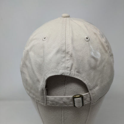 Dog Mom Slideback Hat Tan OSFA Adjustable Embroidered 6 Panel Newhattan