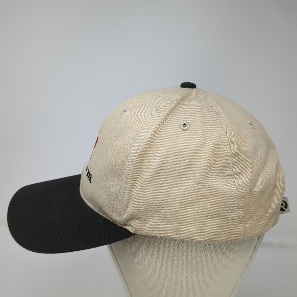 Richardson Baseball Cap Beige One Size Farm Bureau Ins. Logo Contrast Brim Hat