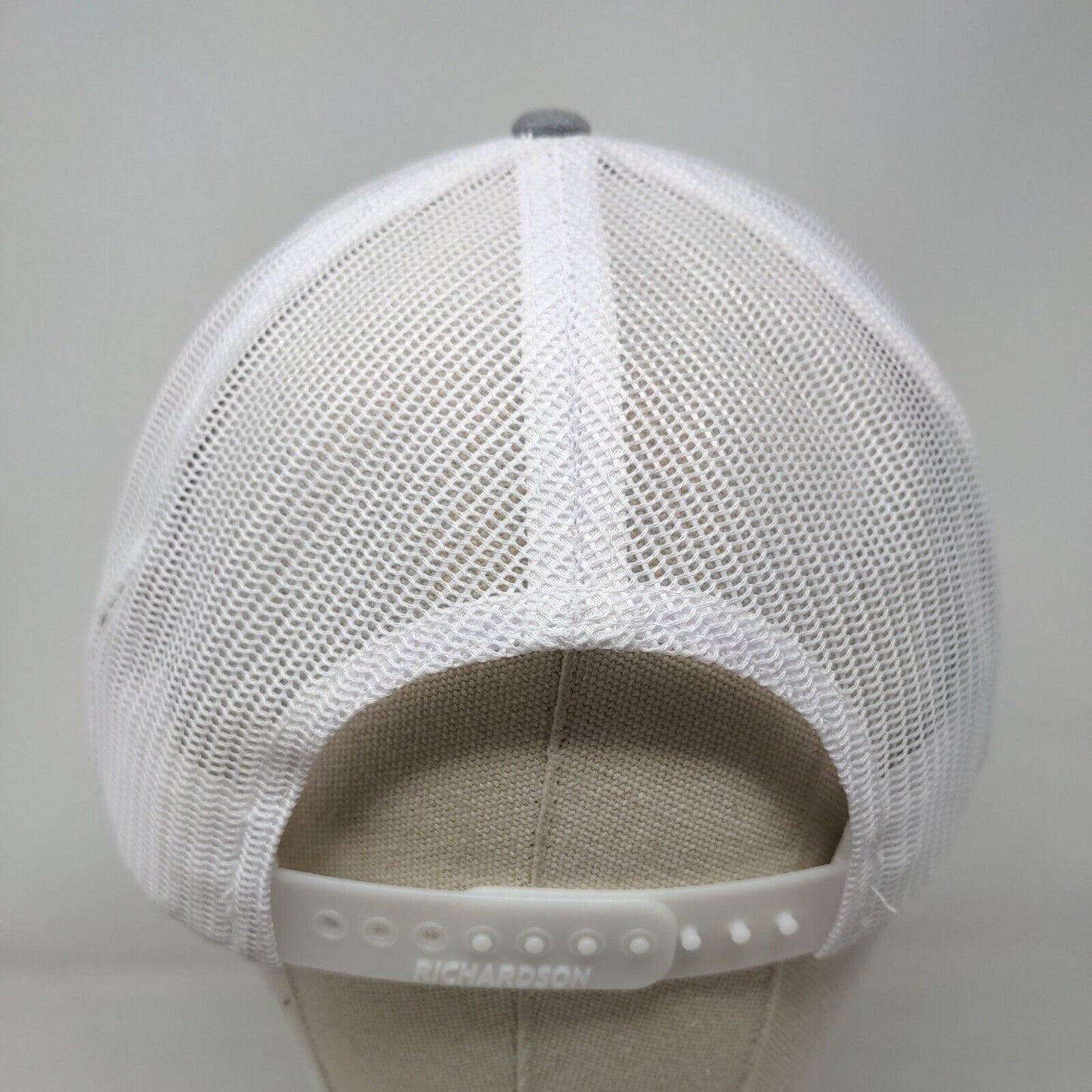 Pine Tree Snapback Trucker Hat Gray One Size Adjustable Mesh Back Richardson