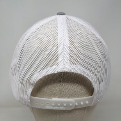 Pine Tree Snapback Trucker Hat Gray One Size Adjustable Mesh Back Richardson