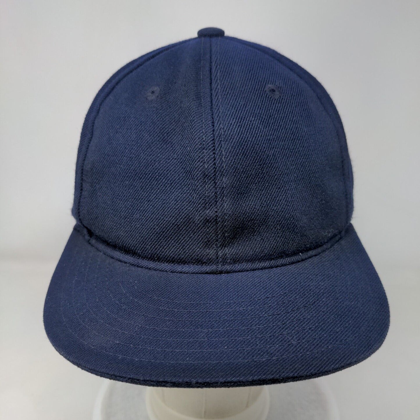 KB ETHOS Fitted Hat Blue Size 7 1/2/XL Lightweight Vented Holes 6 Panel Blank