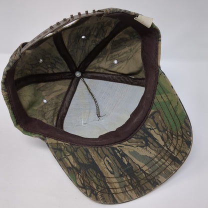 Unbranded Snapback Hat Camo One Size Adjustable Vent Holes Hunting