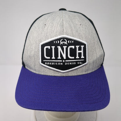 Cinch American Denim Co. Fitted Hat Multicolor S/M Embroidered Flexfit