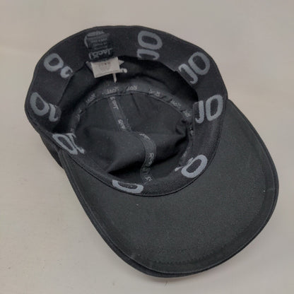 Jaco Fitted Cadet Army Cap Hat Black One Size Embroidered