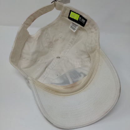 Nike Swoosh Slidebck Hat White OSFM Embroidered 6 Panel Heritage 86