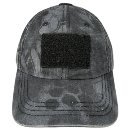 Condor Baseball Cap Black Camo One Size Slideback Patch Panels Hat