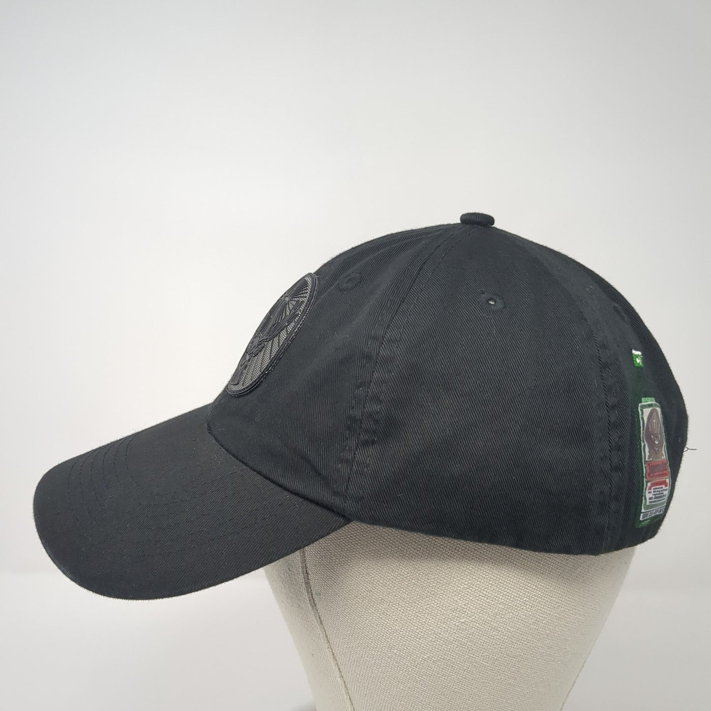 Jagermeister Slideback Baseball Cap Black OS Adjustable Embroidered 6 Panel