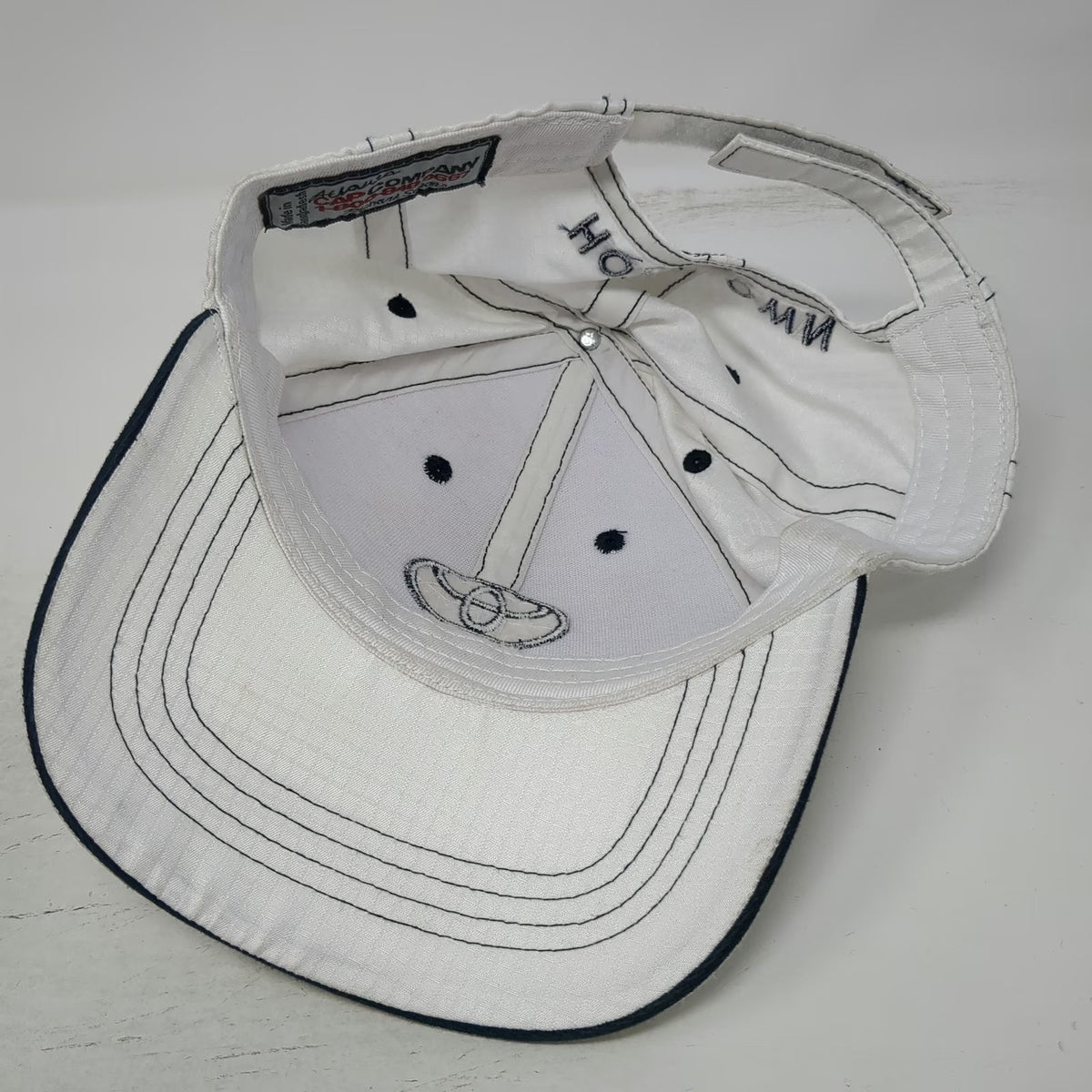 Toyota Hometown White Baseball Cap One Size Strapback Logo Dealer Hat