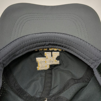 Nike Baseball Cap Black One Size BK Lacrosse Performance Mesh Strapback Hat