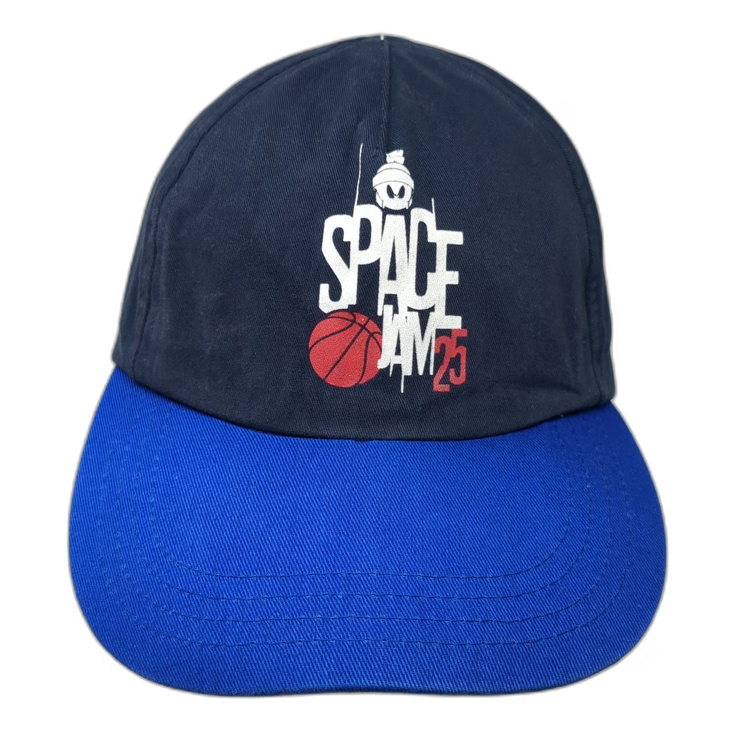 mavi 5 Panel Blue Hat OS Space Jam 25th Anniversary Marvin Martian Basketball
