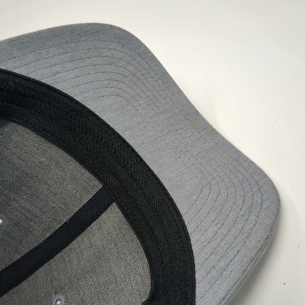 Richardson Baseball Cap Gray M Turbo Performance Products Mesh Flexfit Hat