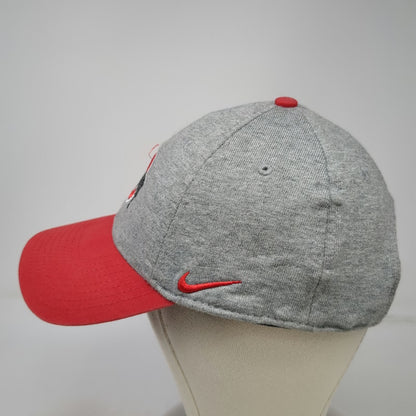 Ohio State Buckeyes NCAA Nike Gray Red One Size Cap Heritage 86 Logo Hat Gear