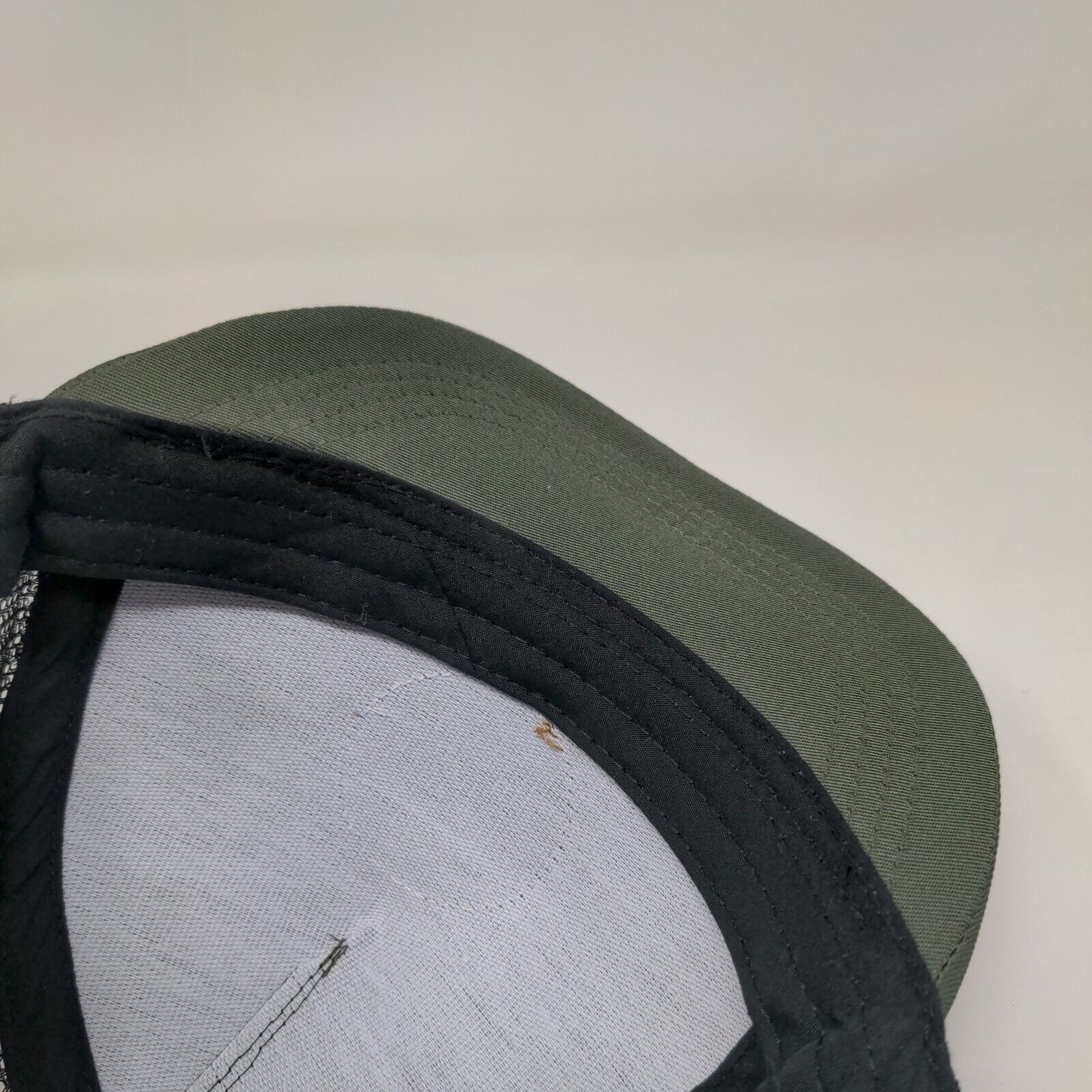Explore Snapback Trucker Hat Green One Size Adjustable Mesh Back Patch Logo