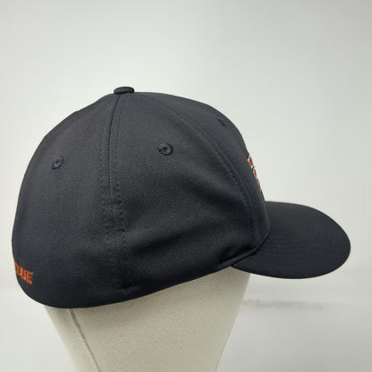 Richardson Baseball Cap Black M Ridgevue Performance Flexfit Star Logo Team Hat