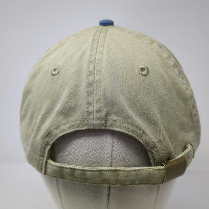 Otto Baseball Cap Beige Blue One Size Obama 08 TwoVoters.com Political Hat