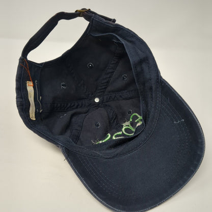 Fopas Slideback Hat Blue One Size Adjustable Solid 6 Panel Alternative