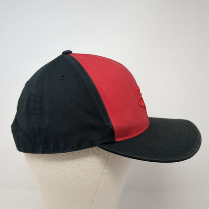 Fox Logo Snapback Hat Multi One Size Adjustable Embroidered Colorblock
