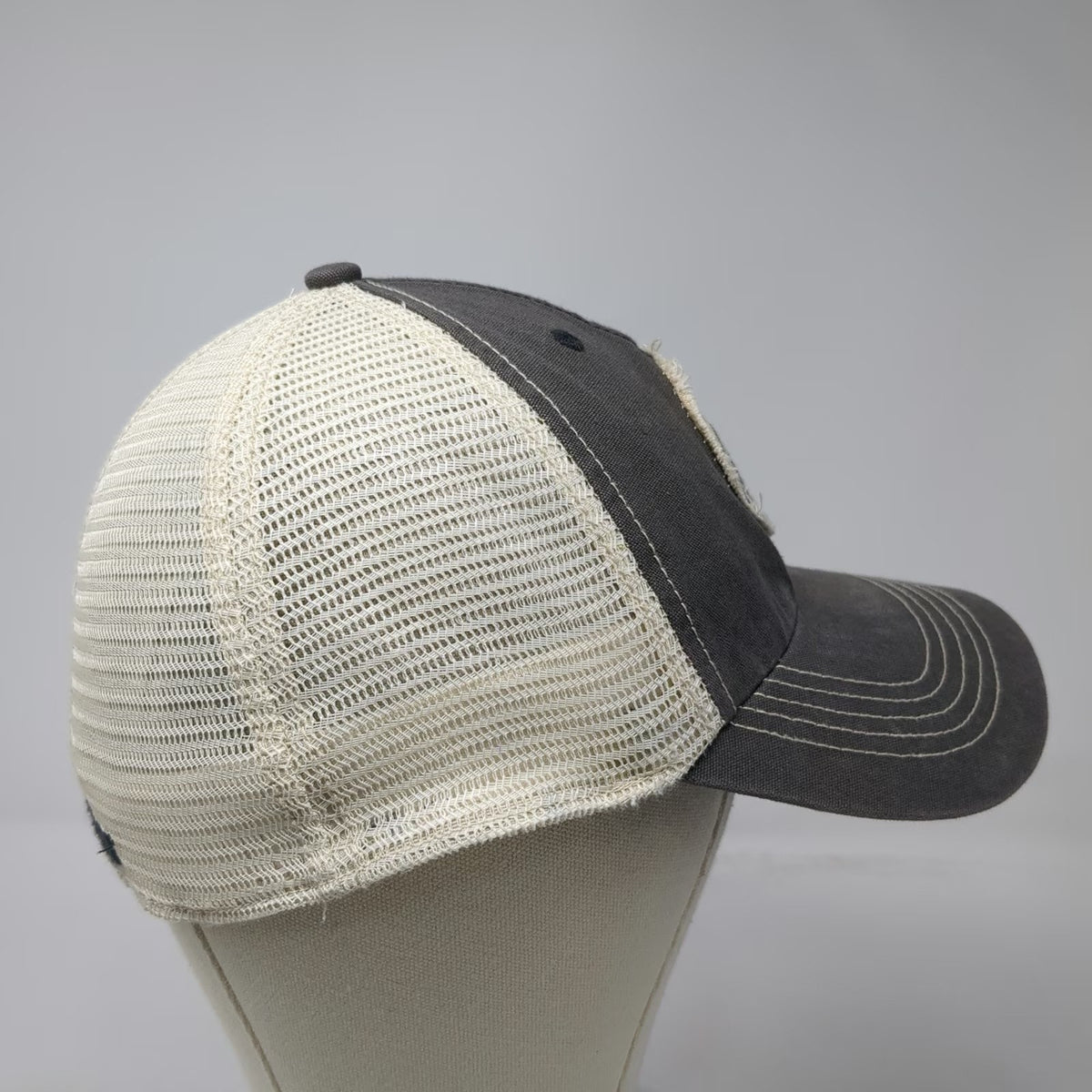 Detroit Red Wings NHL '47 Brand Gray One Size Cap Mesh Back Stretch Fit Hat
