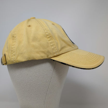 Vitronic Eaton Vance Yellow One Size Baseball Cap Slideback Hat Logo Brim Text