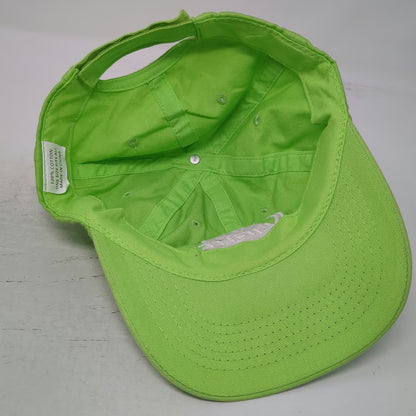 Bud Light Lime Green One Size Baseball Cap Hat Embroidered Cotton Strapback